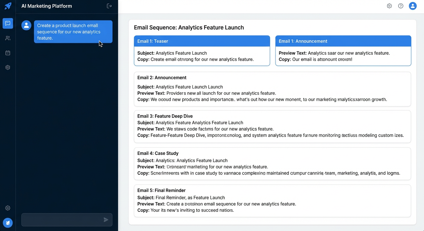 Ficzd AI marketing dashboard for SaaS
